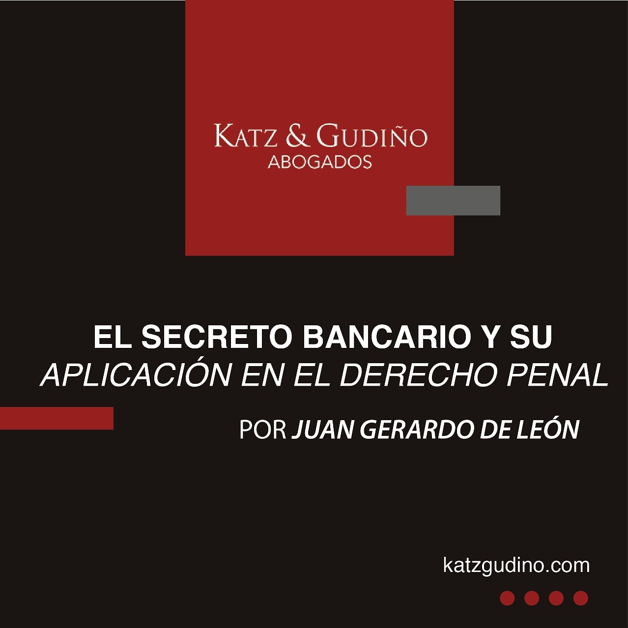 El secreto bancario y su aplicación en el derecho penal.